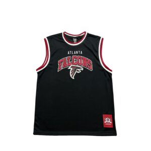 Buck Up NFL Atlanta Falcons Maillot Noir Maillot de Basket-Ball Noir 1229403