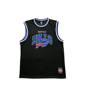 Buck Up NFL Buffalo Bills Maillot Noir Maillot de Basket-Ball Noir 1229136