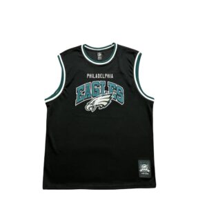 Buck Up NFL Philadelphia Eagles Maillot Noir Maillot de Basket-Ball Noir 1229370