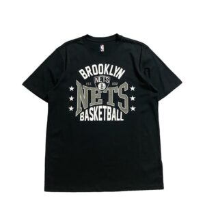 T-shirt noir des Brooklyn Nets de la NBA Main Squeeze, 1324389