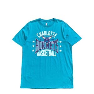 Main Squeeze NBA Charlotte Hornets Sarcelle T-Shirt Noir 1324093