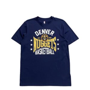 T-shirt bleu marine Main Squeeze NBA Denver Nuggets 1324322