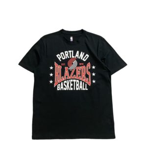 T-shirt noir des Trailblazers de Portland NBA Main Squeeze 1324635