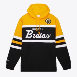 Mitchell & Ness Sweat à capuche noir pour entraîneur-chef des Bruins de Boston Noir 1377240