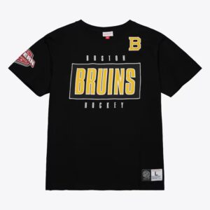 Mitchell & Ness T-shirt noir Boston Bruins Team OG 2.0 Premium noir 1296895