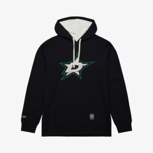 Mitchell & Ness Black Dallas Stars Sweat à capuche thermique léger Noir 1377391