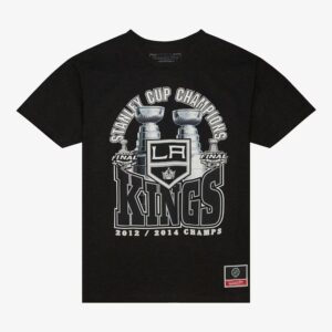 Mitchell & Ness T-shirt noir Los Angeles Kings Cup Chase Noir 1365207