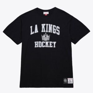 Mitchell & Ness T-shirt flammé légendaire des Kings de Los Angeles noir Marron 1364892