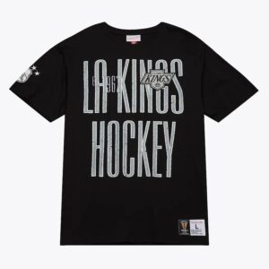Mitchell & Ness T-shirt noir Los Angeles Kings Team OG Premium Noir 1365020