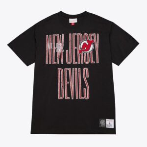 Mitchell & Ness T-shirt noir New Jersey Devils Team OG Premium Noir 1374172
