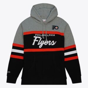 Mitchell & Ness Sweat à capuche noir pour entraîneur-chef des Flyers de Philadelphie Noir 1377304