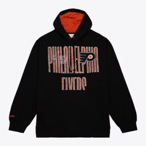 Mitchell & Ness Sweat à capuche noir en polaire des Flyers de Philadelphie Team OG Noir 1377751