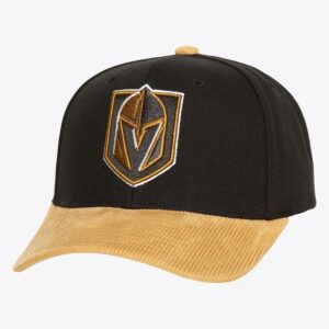 Mitchell & Ness Casquette Snapback Black Vegas Golden Knights Cord Pro Orange 1259737