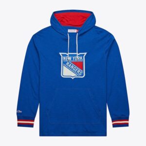 Mitchell & Ness Bleu New York Rangers Legendary Slub Pull à capuche Bleu 1376974