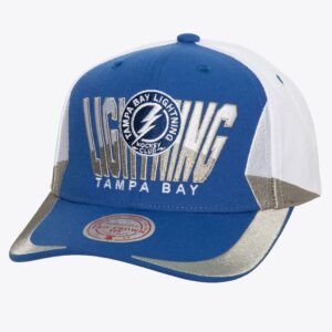 Casquette Snapback Mitchell & Ness Tampa Bay Lightning Retrodome Pro Bleu 1236716
