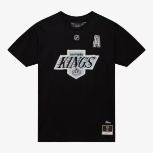 Mitchell & Ness Luc Robitaille T-shirt noir avec nom et numéro des Kings de Los Angeles Noir 1365604