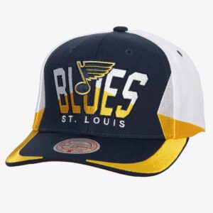 Casquette de baseball Mitchell & Ness Navy St. Louis Blues Retrodome Pro Snapback Hat bleu 1236643