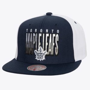 Mitchell & Ness Marine Toronto Maple Leafs Billboard 2 Snapback Chapeau Bleu 1251085