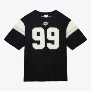 Mitchell & Ness Wayne Gretzky Noir Los Angeles Kings Nom et numéro Icône Premium T-shirt Noir 1365455