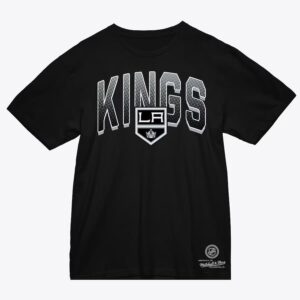 Mitchell & Ness T-shirt de pénalité mineure noire des Kings de Los Angeles pour femmes Noir 1366117