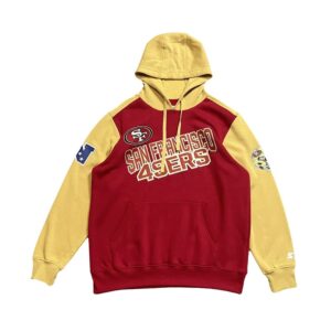 Sweat à capuche rouge Starter NFL 49ers 1340541