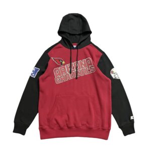Sweat à capuche rouge des Cardinals de la NFL Starter 1340424
