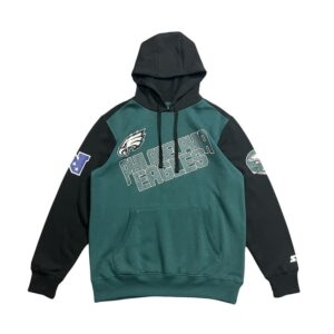 Sweat à capuche vert foncé Starter NFL Eagles 1340565