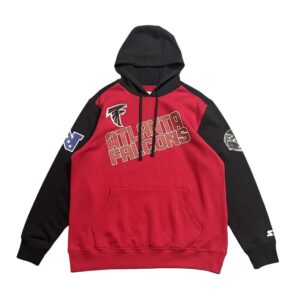 Sweat à capuche rouge Starter NFL Falcons 1340576