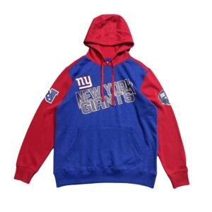 Sweat à capuche bleu Starter NFL Giants 1340670