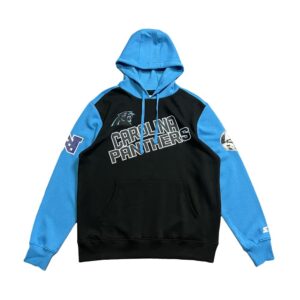 Starter NFL Panthers Sweat à capuche noir Tang 1340496