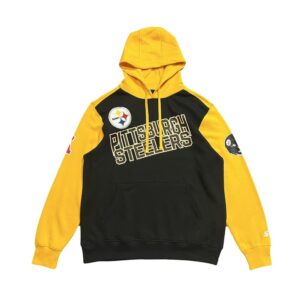 Sweat à capuche noir des Steelers de la NFL Starter 1340447