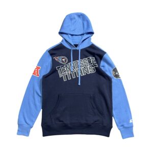 Sweat à capuche bleu marine Starter NFL Titans 1340485
