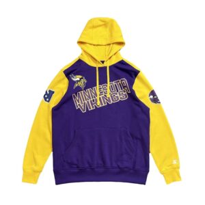 Sweat à capuche violet Starter NFL Vikings 1340692