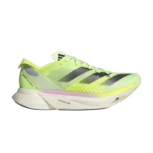 adidas Adizero Adios Pro 3 'Green Spark' Vert Sparkle/Aurora Metallic/Radiant Lemon IG6445