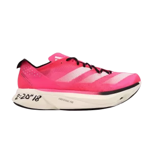 Baskets adidas Adizero Adios Pro 3 'Lucid Pink' Rose lucide/Blanc nuage/Noir IH3808