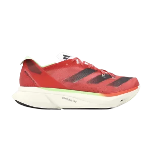 adidas Adizero Adios Pro 3 'Ekiden Pack' Écarlate non aimé/Aurora métallisé/Rouge ensoleillé IG6443