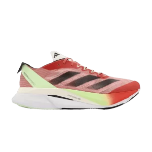 adidas Adizero Boston 12 'Ekiden Pack' Écarlate non aimé/Aurora métallisé/Rouge ensoleillé IG3329