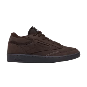Baskets Reebok Adsum x Club C Mid 2 'Dark Brown' Marron foncé/Noir IF7935