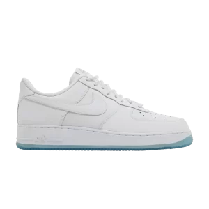 Nike Air Force 1 '07 'White Icy Blue' Blanc/Argent réfléchissant/Bleu industriel/Blanc FV0383 100