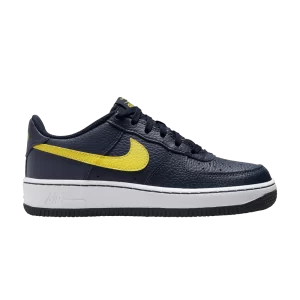 Nike Air Force 1 GS 'Obsidian Opti Yellow' Obsidienne/Opti Jaune/Blanc DV7762 400