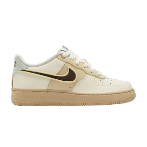 Nike Air Force 1 Low GS 'Passing Notes Pack' Lait de coco/Marron baroque/Sésame/Écume de mer HQ3473 122