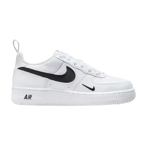 Nike Air Force 1 LV8 GS 'Multi-Etch Swoosh – Blanc 'Blanc/Noir FV7020 100