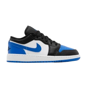 Air Jordan 1 Low GS 'Alternate Royal Toe' Blanc/Bleu Royal/Noir 553560 140