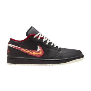 Air Jordan 1 Low SE 'Just Skate' Noir/Voile/Blanc/Rouge fitness/Gris fer/Jaune choc FJ7073 010
