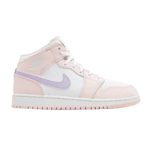 Air Jordan 1 Mid GS 'Pink Wash' Rose lavage/Violet givre/Blanc FD8780 601