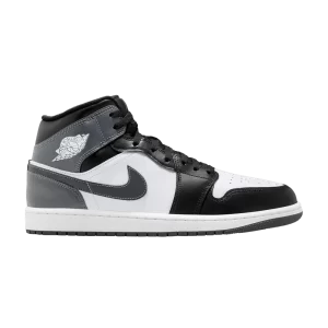 Air Jordan 1 Mid 'Iron Grey' Noir/Gris fer/Blanc DQ8426 001
