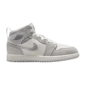 Air Jordan 1 Mid SE PS 'Neutral Grey Sail' Gris neutre/Gris fumée/Voile FQ8087 002