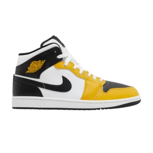 Air Jordan 1 Mid 'Yellow Ochre' Jaune Ocre/Noir/Blanc/Jaune Ocre DQ8426 701