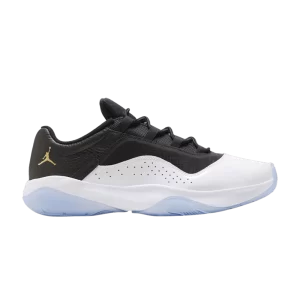 Air Jordan 11 CMFT Low 'Black White Gold' Noir/Blanc/Or Métallique DN4180 070