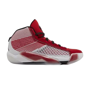 Baskets Air Jordan 38 'Celebration' Blanc/Noir/Rouge université/Or métallique DZ3356 100